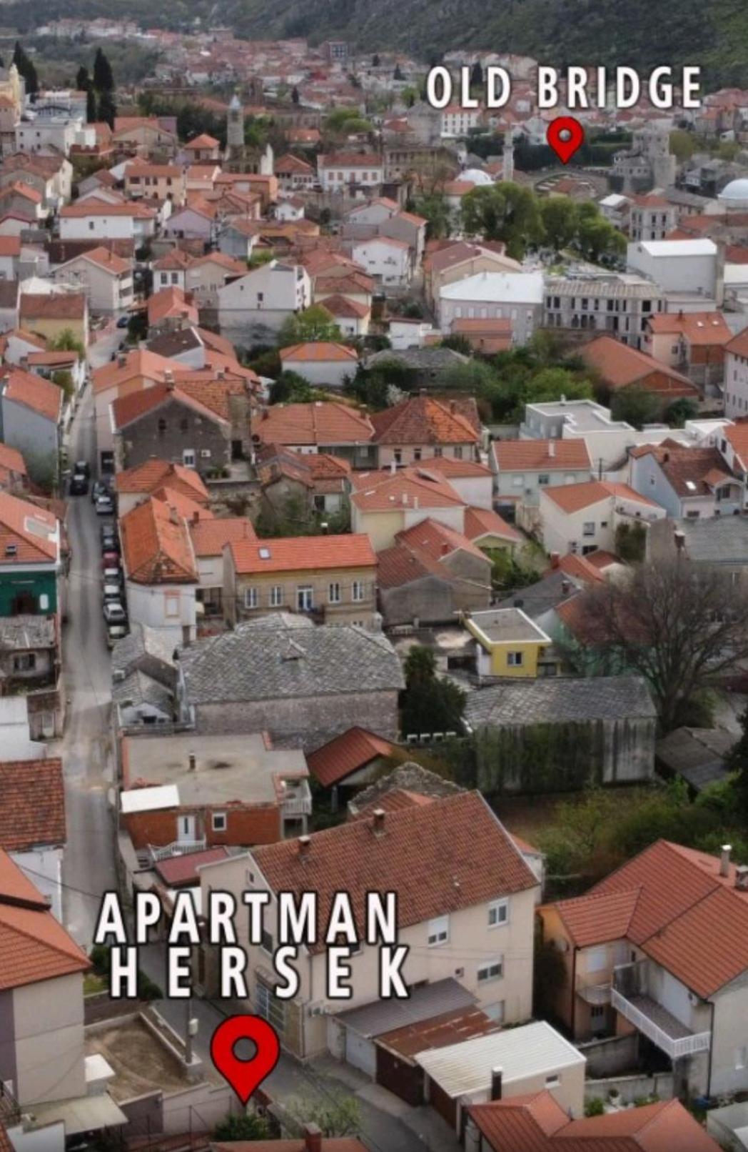 Apartman Hersek Мостар Экстерьер фото